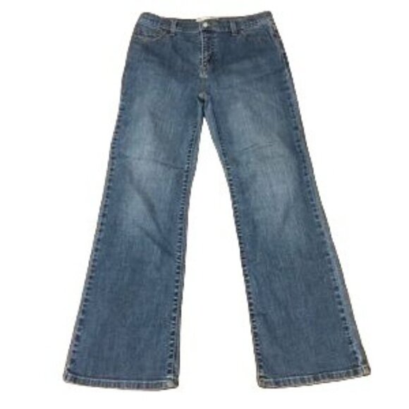 Levis 512 Bootcut Perfectly Slimming Jeans Women's Size 12 S - Picture 1 of 10